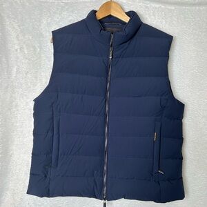 Men's Classic Blue Quilted Vest